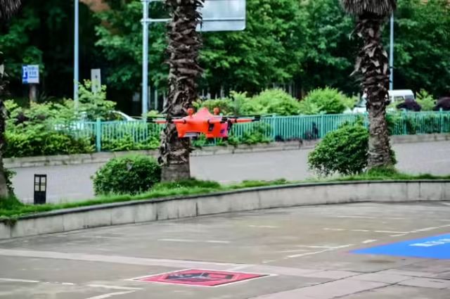 重庆市低空货运物流航线发布，京东物流首飞(图1)